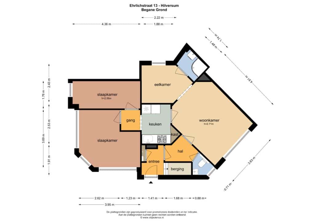 Plattegrond 3, Ehrlichstraat 13