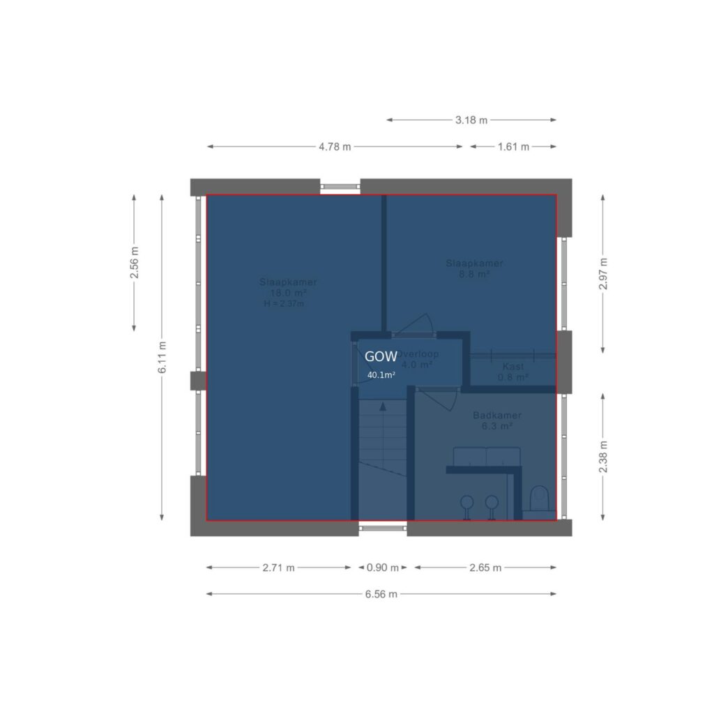 Plattegrond 6, Rading 10-15