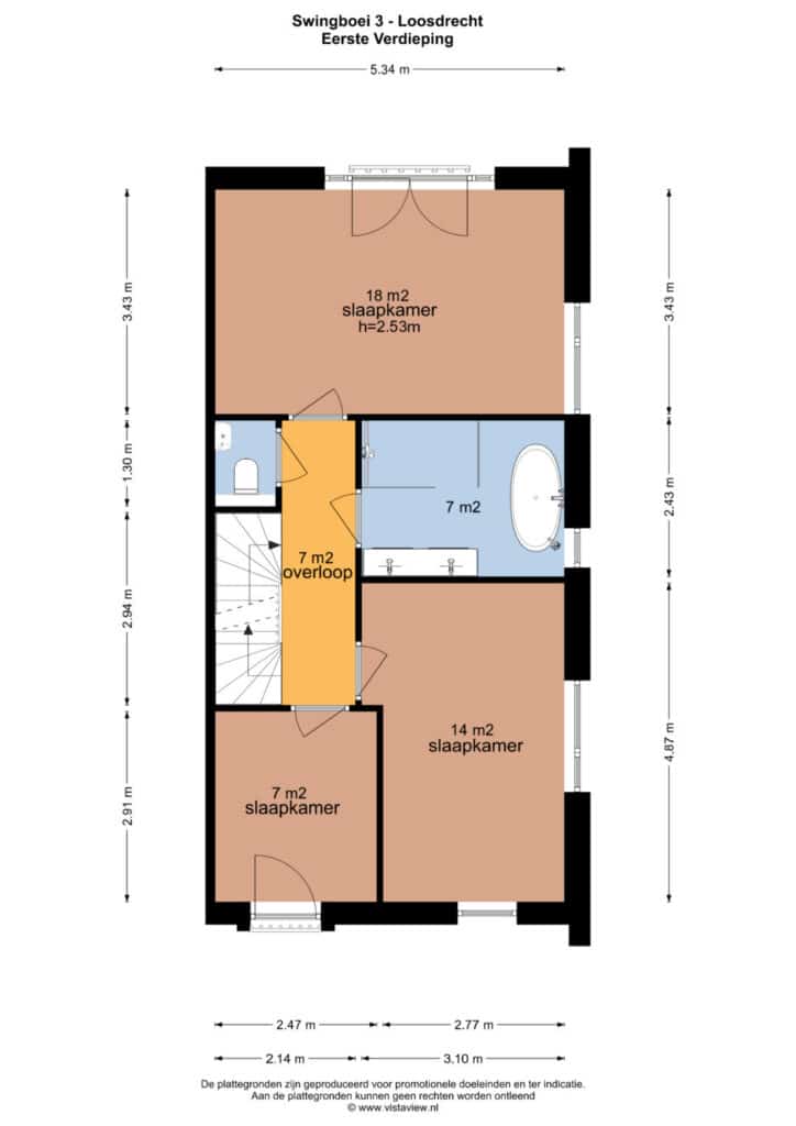 Plattegrond 11, Swingboei 3