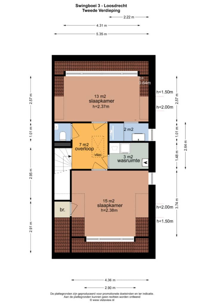Plattegrond 3, Swingboei 3
