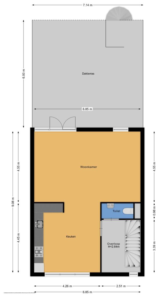 Plattegrond 2, Wilhelmus Peekhof 21