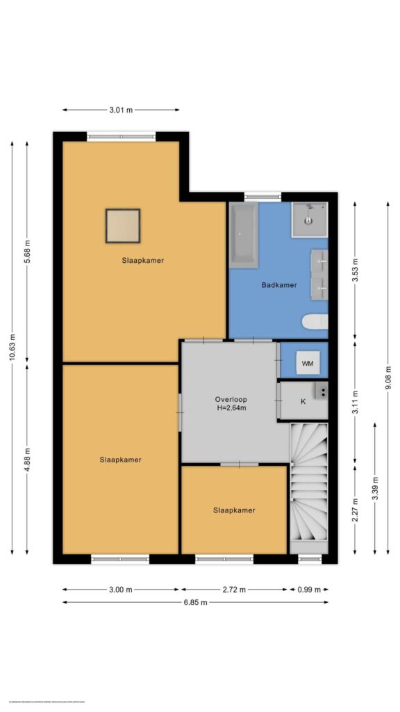 Plattegrond 3, Wilhelmus Peekhof 21