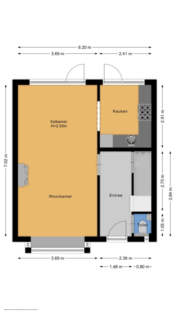 Plattegrond, Dennenlaan 13