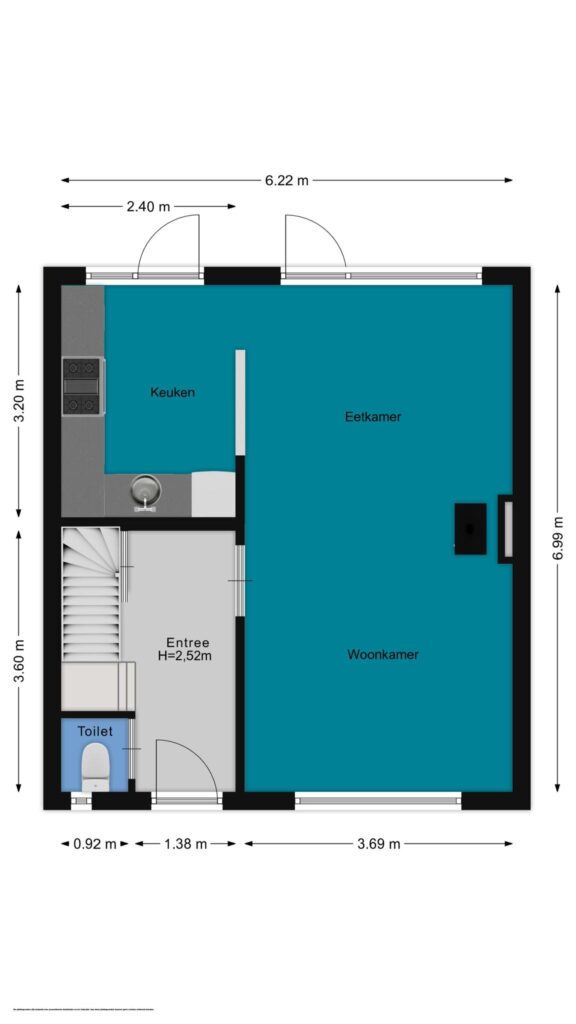 Plattegrond, Meidoornlaan 38