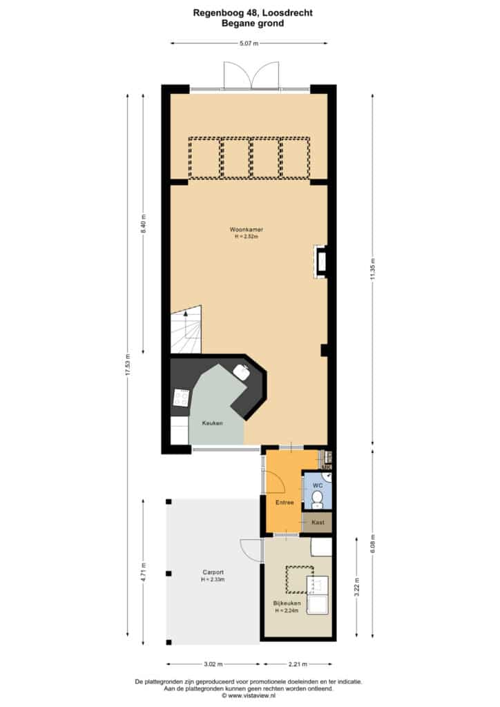 Plattegrond, Regenboog 48