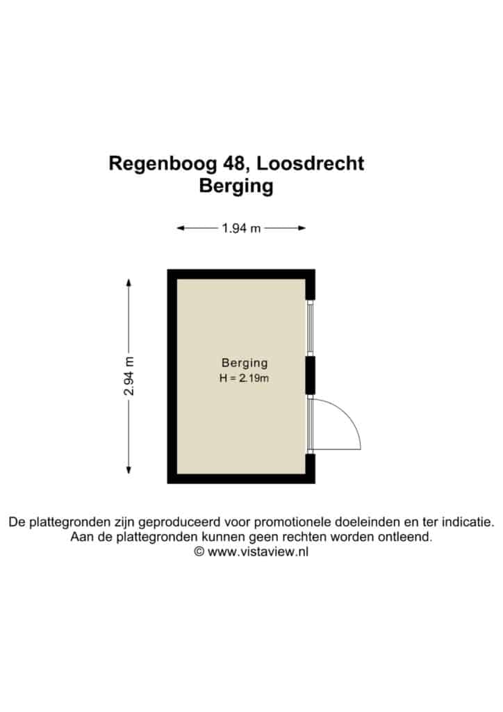Plattegrond 8, Regenboog 48