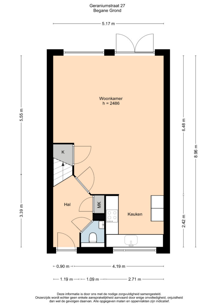 Plattegrond 6, Geraniumstraat 27