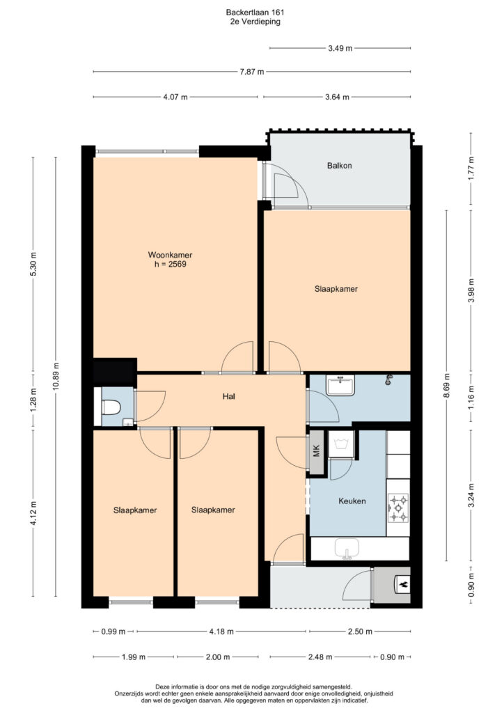 Plattegrond 2, Banckertlaan 161