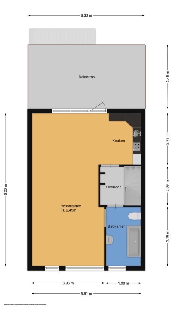 Plattegrond 4, Gijsbrecht van Amstelstraat 233