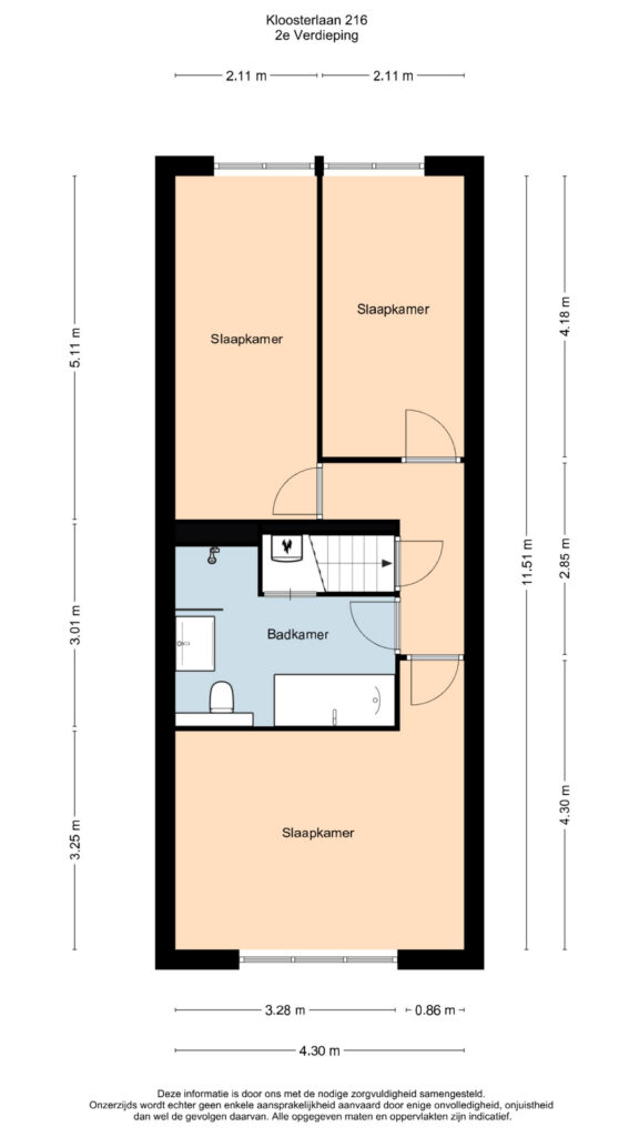 Plattegrond 6, Kloosterlaan 216