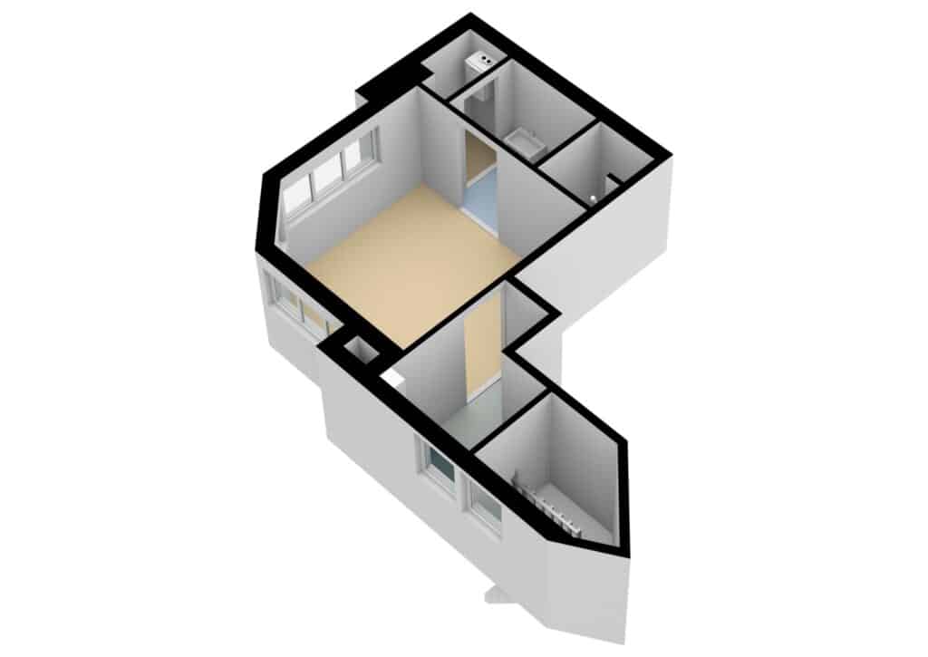 Plattegrond, Ehrlichstraat 13B