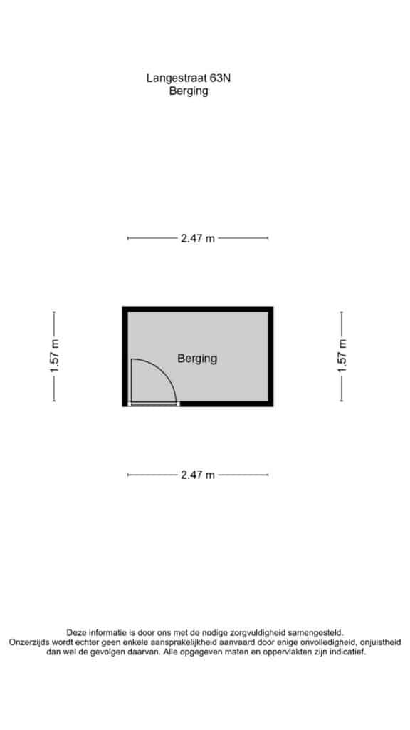 Plattegrond 6, Langestraat 63N