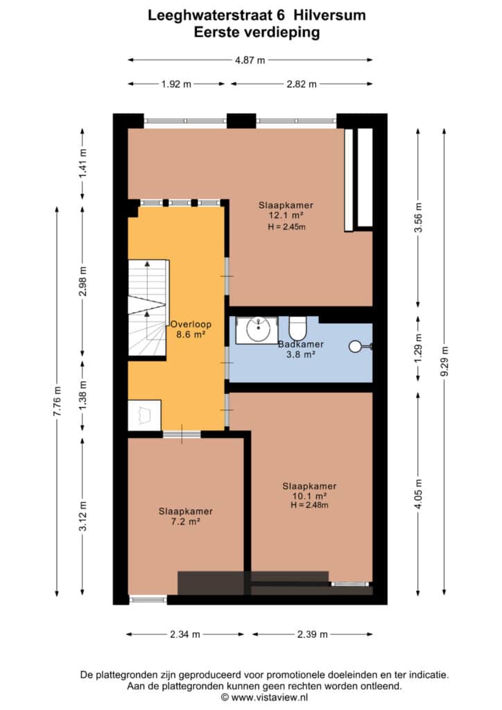 Plattegrond 4, Leeghwaterstraat 6