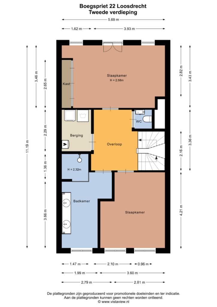 Plattegrond 5, Boegspriet 22