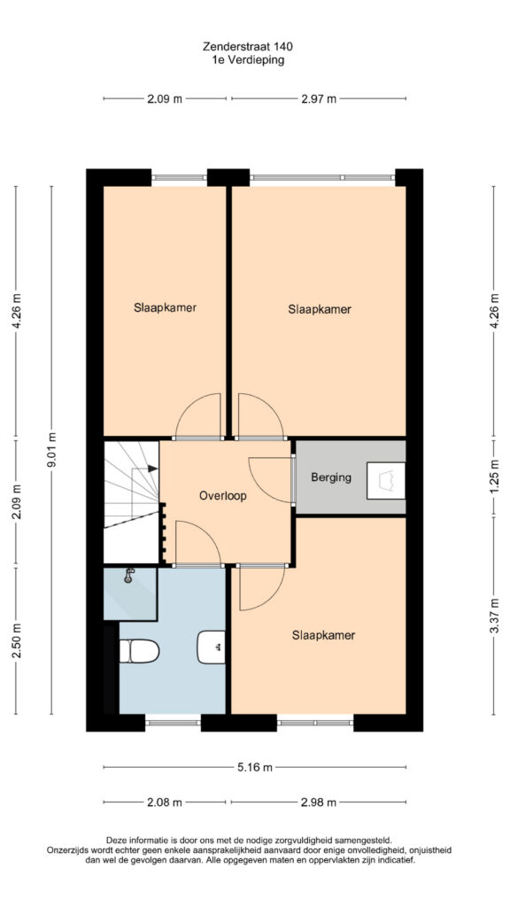 Plattegrond 4, Zenderstraat 140