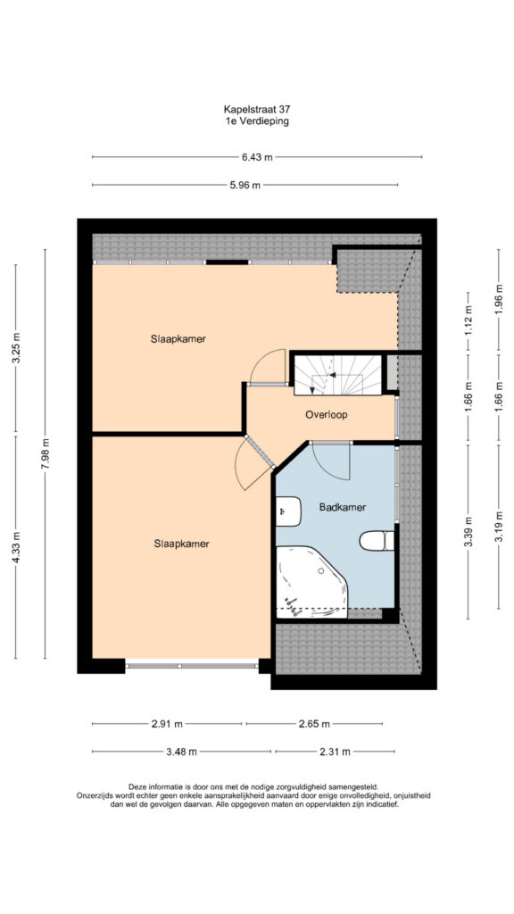 Plattegrond 5, Kapelstraat 37