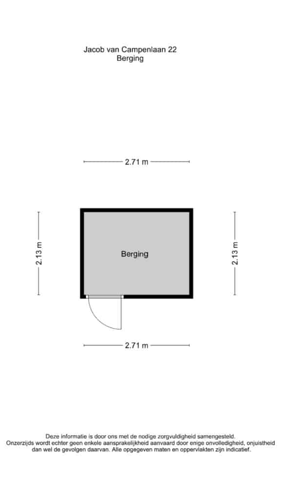 Plattegrond 5, Jacob van Campenlaan 22
