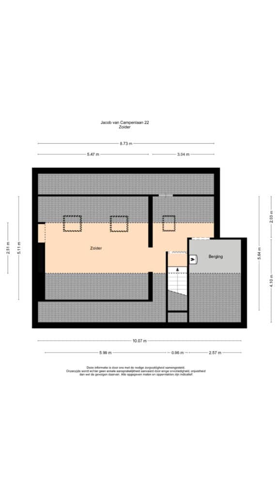 Plattegrond 2, Jacob van Campenlaan 22