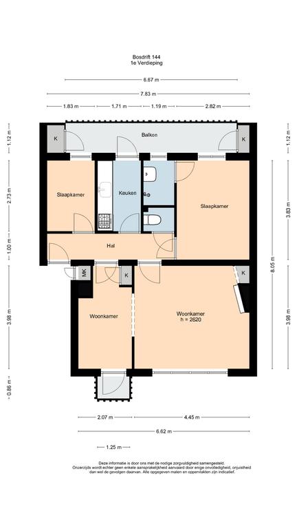 Plattegrond 2, Bosdrift 144