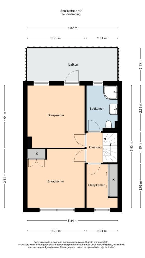 Plattegrond 2, Snelliuslaan 49
