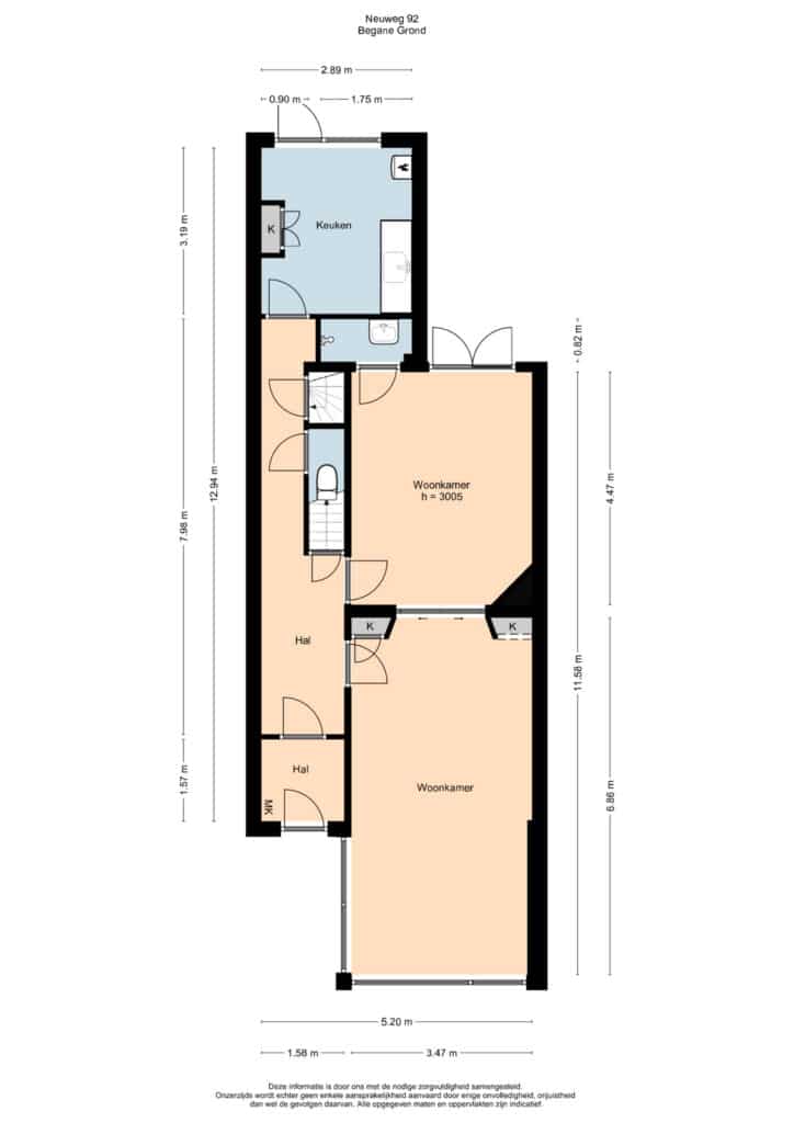 Plattegrond 4, Neuweg 92