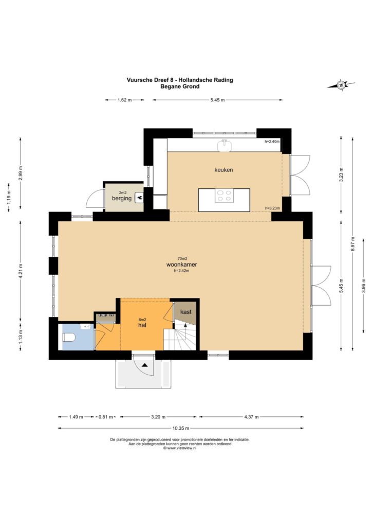 Plattegrond 2, Vuursche Dreef 8