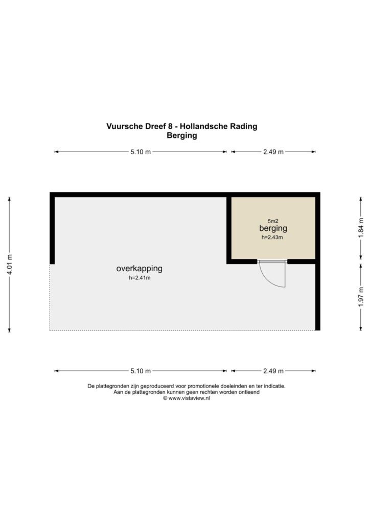 Plattegrond 5, Vuursche Dreef 8