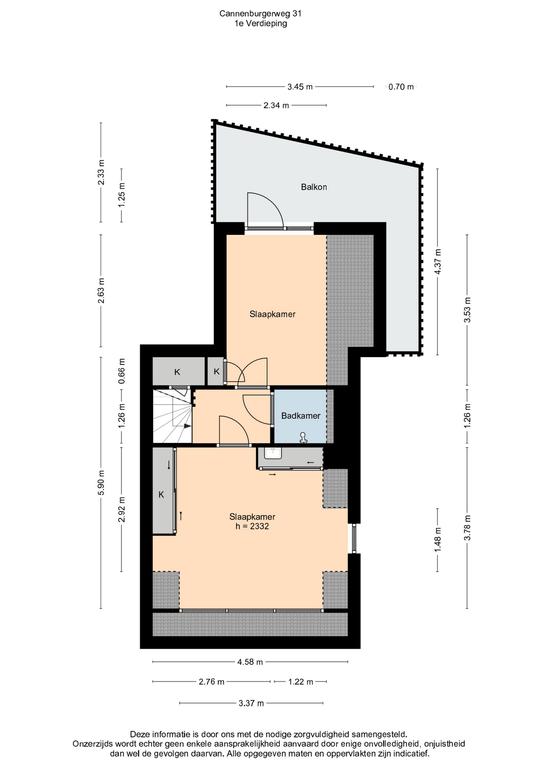 Plattegrond 3, Cannenburgerweg 31