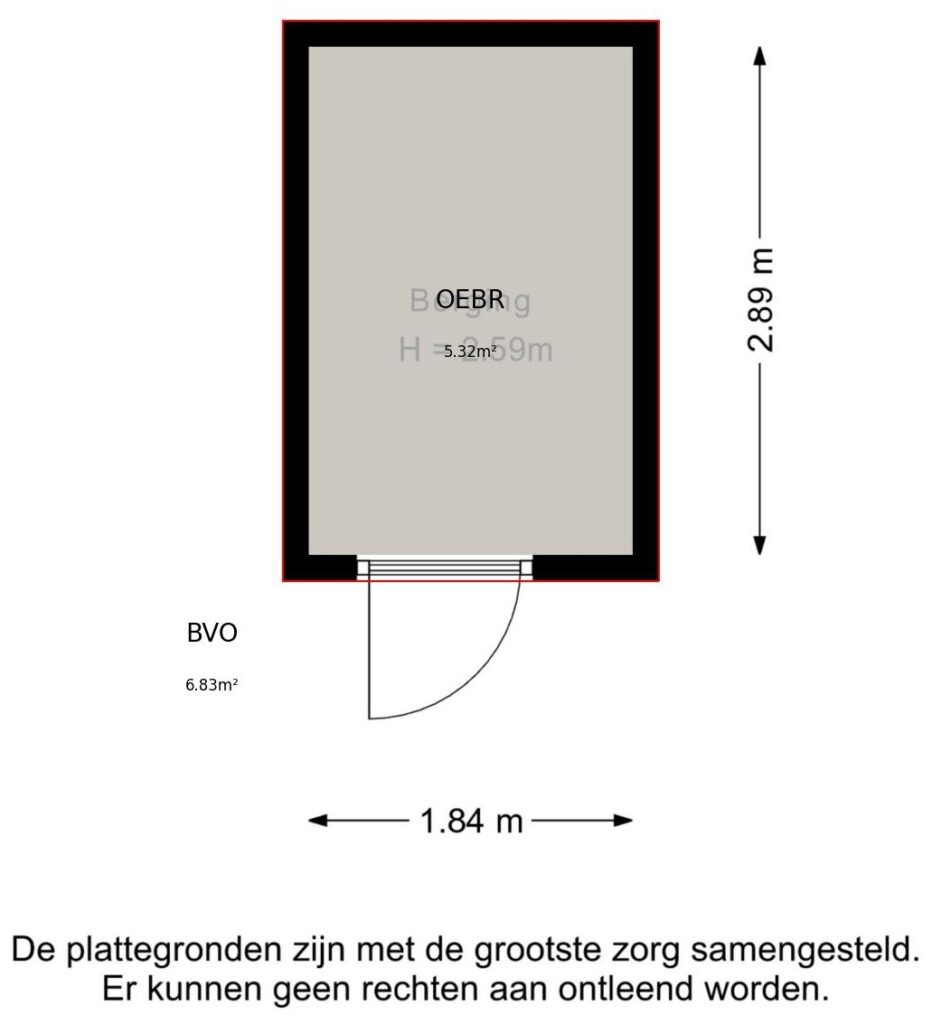 Plattegrond 7, Zandheuvel 26