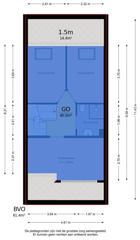 Plattegrond 10, Zandheuvel 26