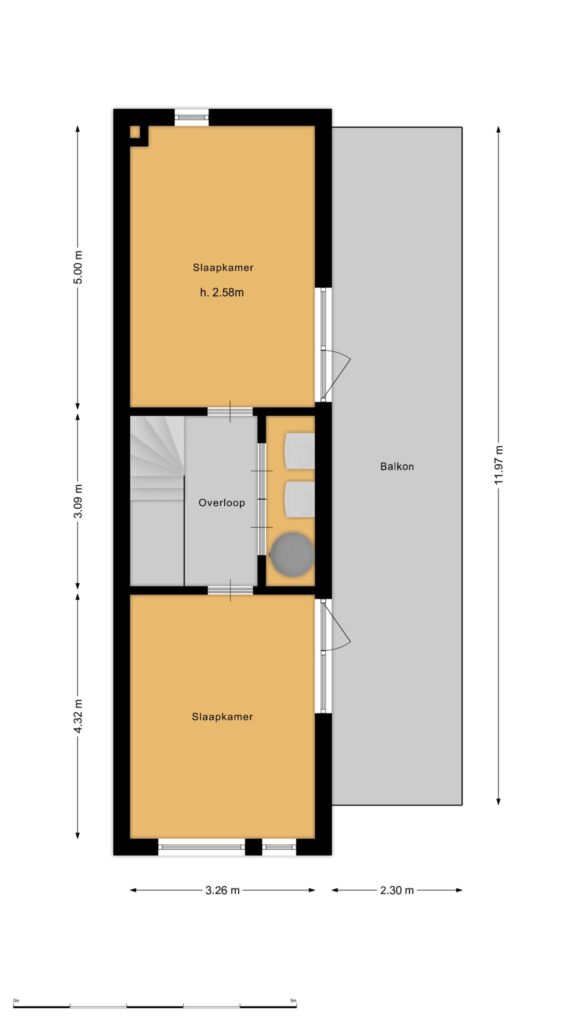 Plattegrond 2, Struikheidelaan 16