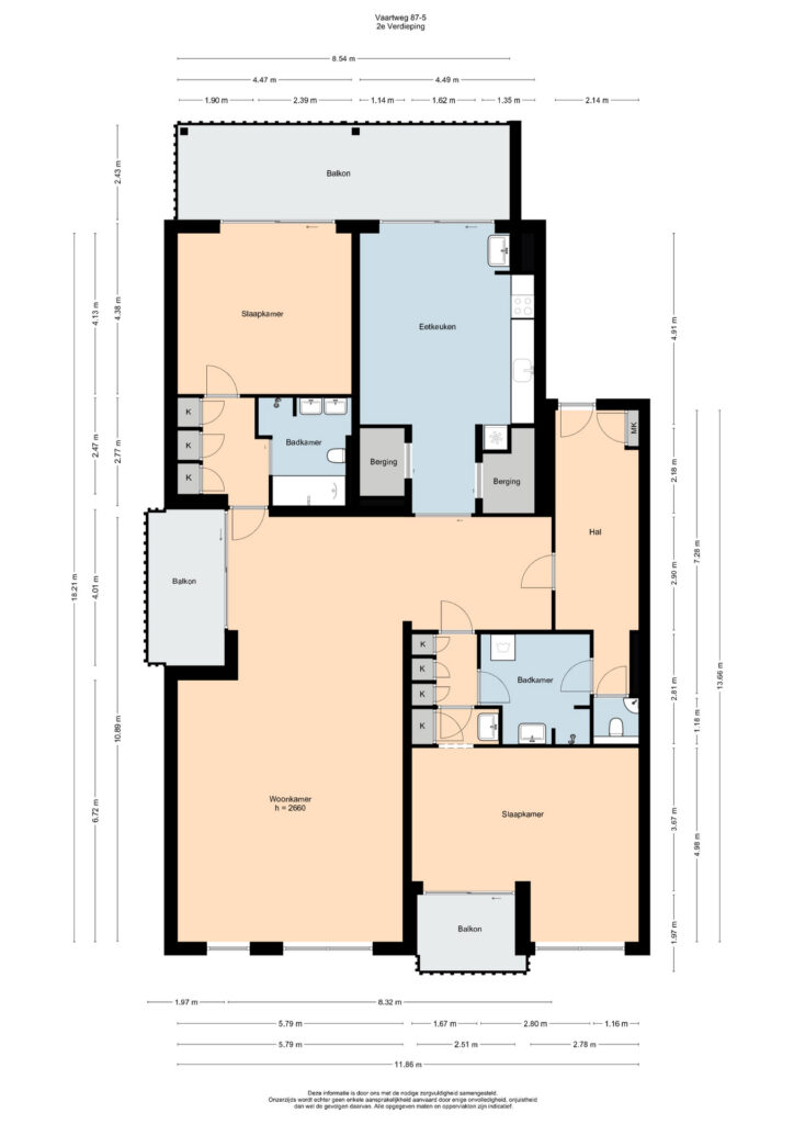 Plattegrond, Vaartweg 87-5