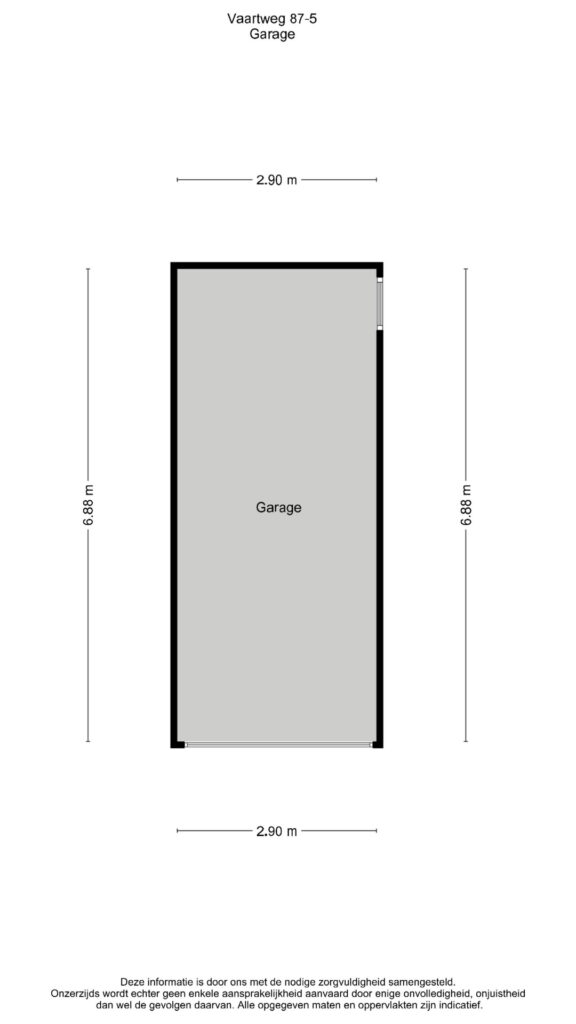 Plattegrond 3, Vaartweg 87-5
