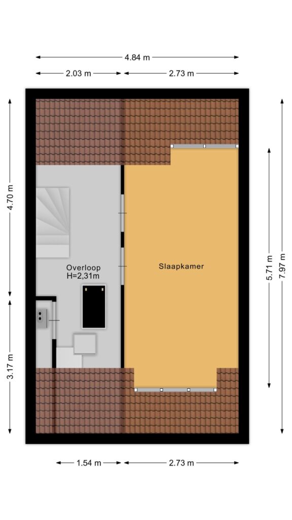 Plattegrond 3, Eekhoornstraat 36