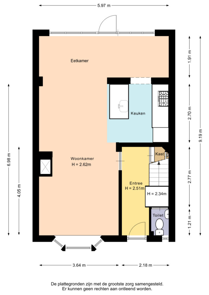 Plattegrond, Snelliuslaan 46