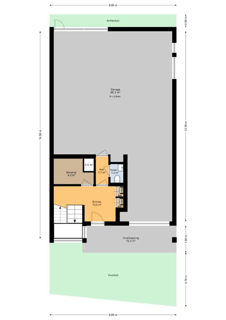 Plattegrond 6, Hoge Naarderweg 51