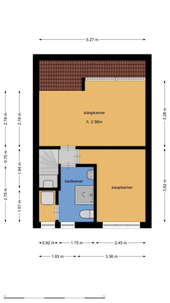 Plattegrond 2, Veerstraat 44A