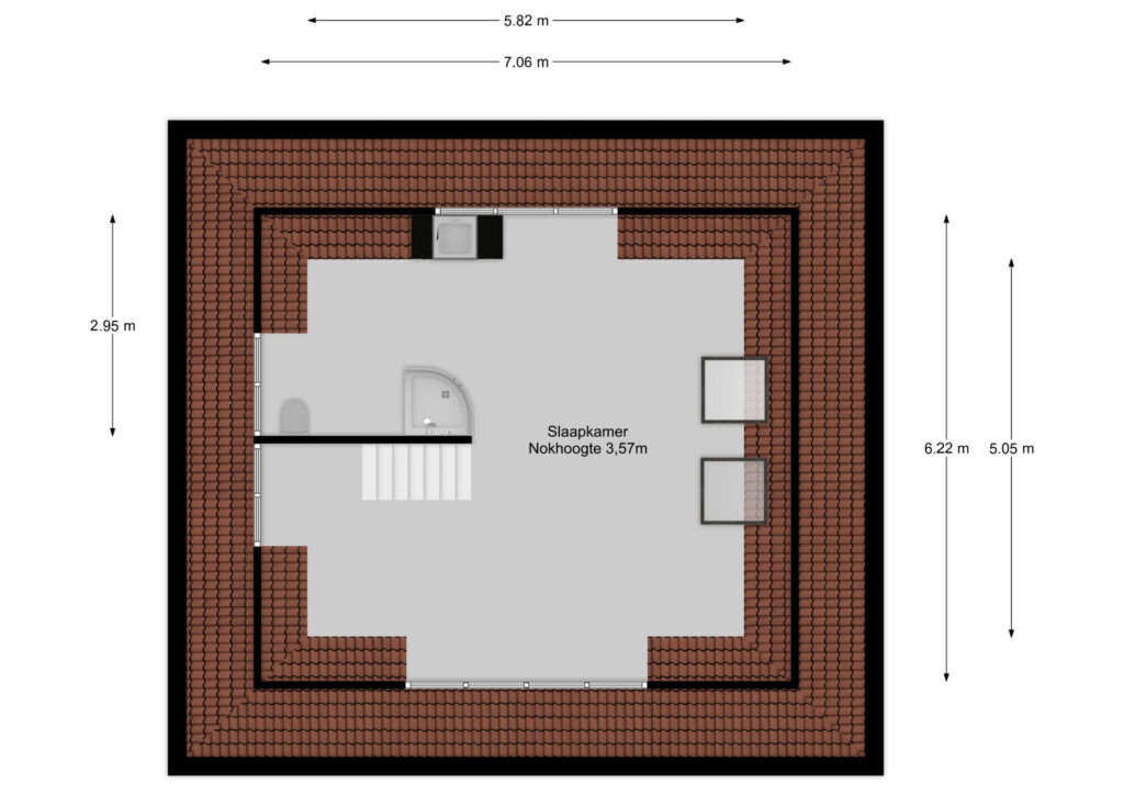 Plattegrond 3, Zuidereinde 124