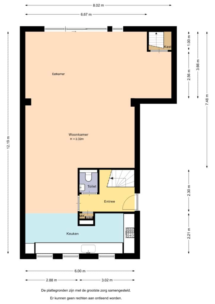 Plattegrond 3, Bleekveld 38