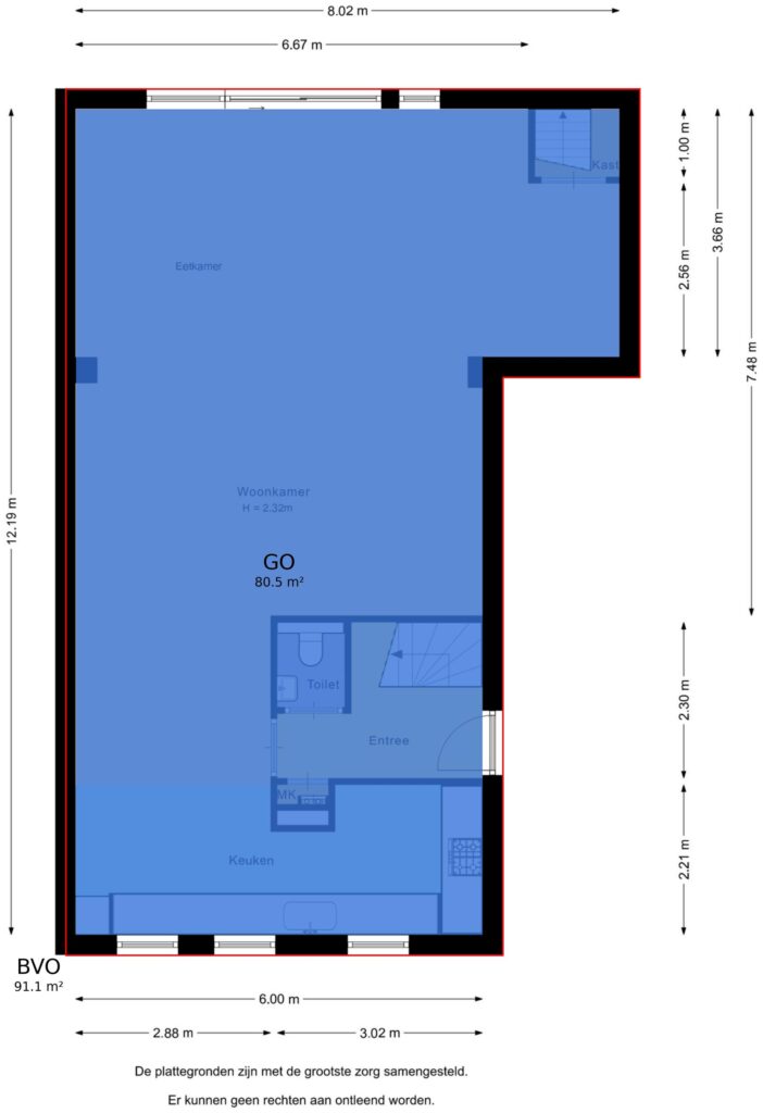 Plattegrond 5, Bleekveld 38
