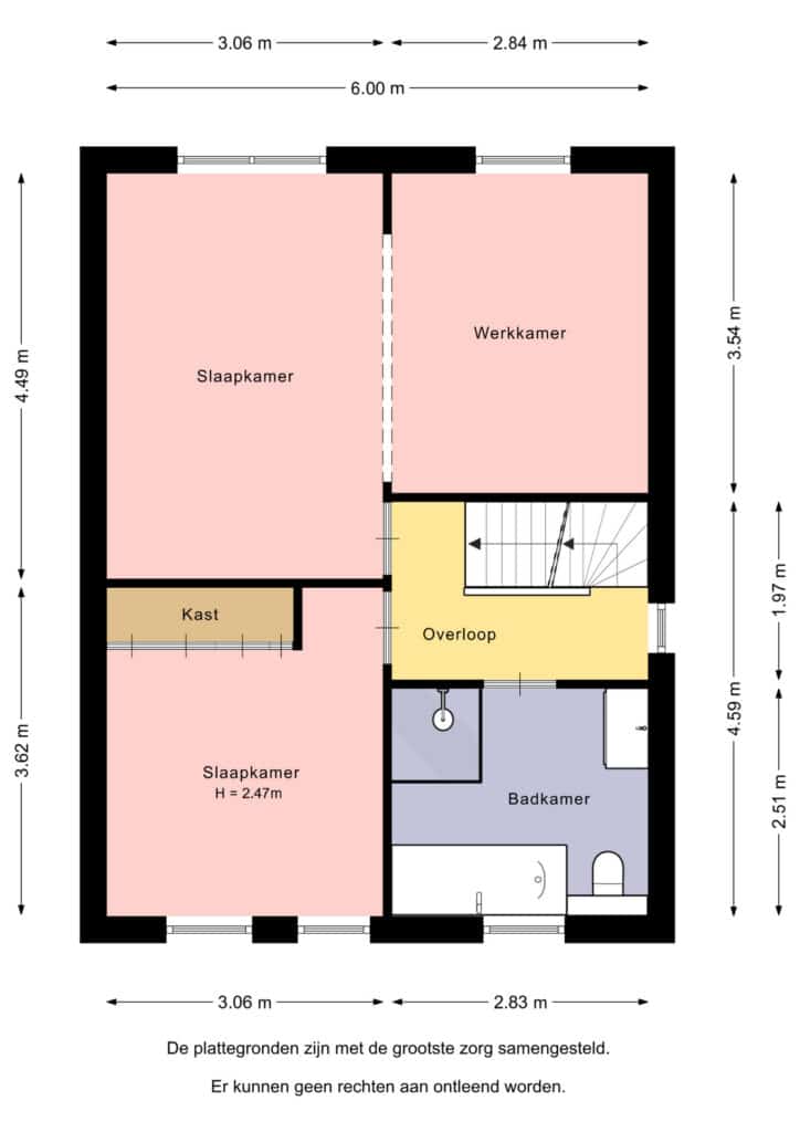 Plattegrond 6, Bleekveld 38