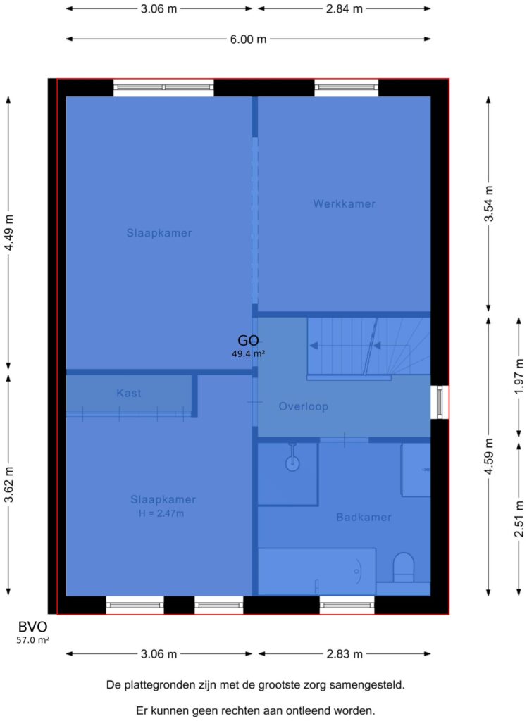 Plattegrond 8, Bleekveld 38