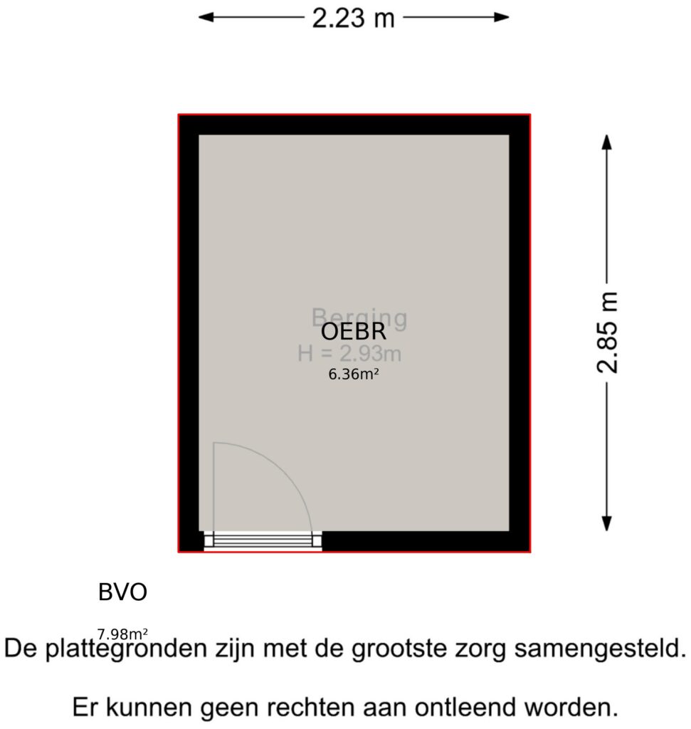 Plattegrond 6, Vaartweg 167