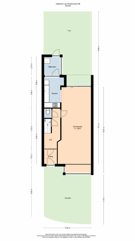 Plattegrond 8, Gijsbrecht van Amstelstraat 398