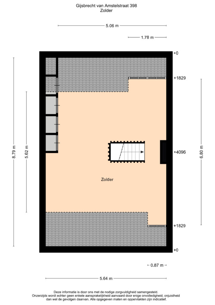 Plattegrond 9, Gijsbrecht van Amstelstraat 398
