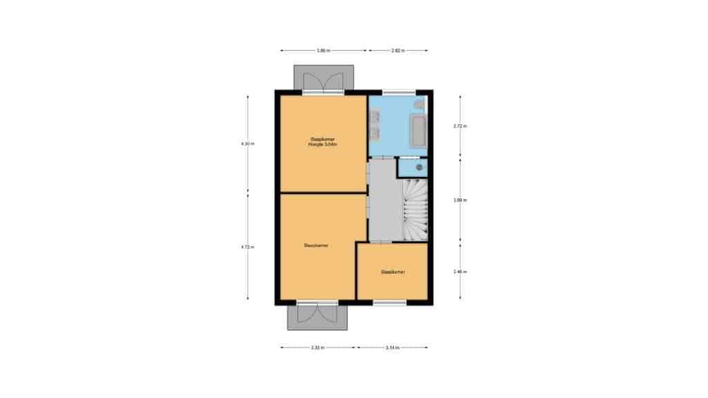 Plattegrond, Soestdijkerstraatweg 23