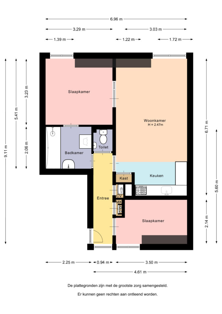 Plattegrond 3, Kruissteeg 6F