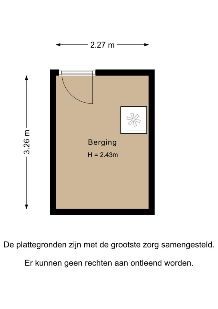 Plattegrond, Kruissteeg 6F