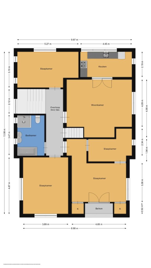 Plattegrond, Borneolaan 7