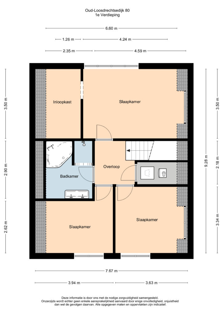 Plattegrond 4, Oud-Loosdrechtsedijk 80
